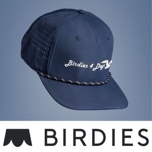 BIRDIES 4 DAYZ Retro Style 6 Panel Embroidered Hat